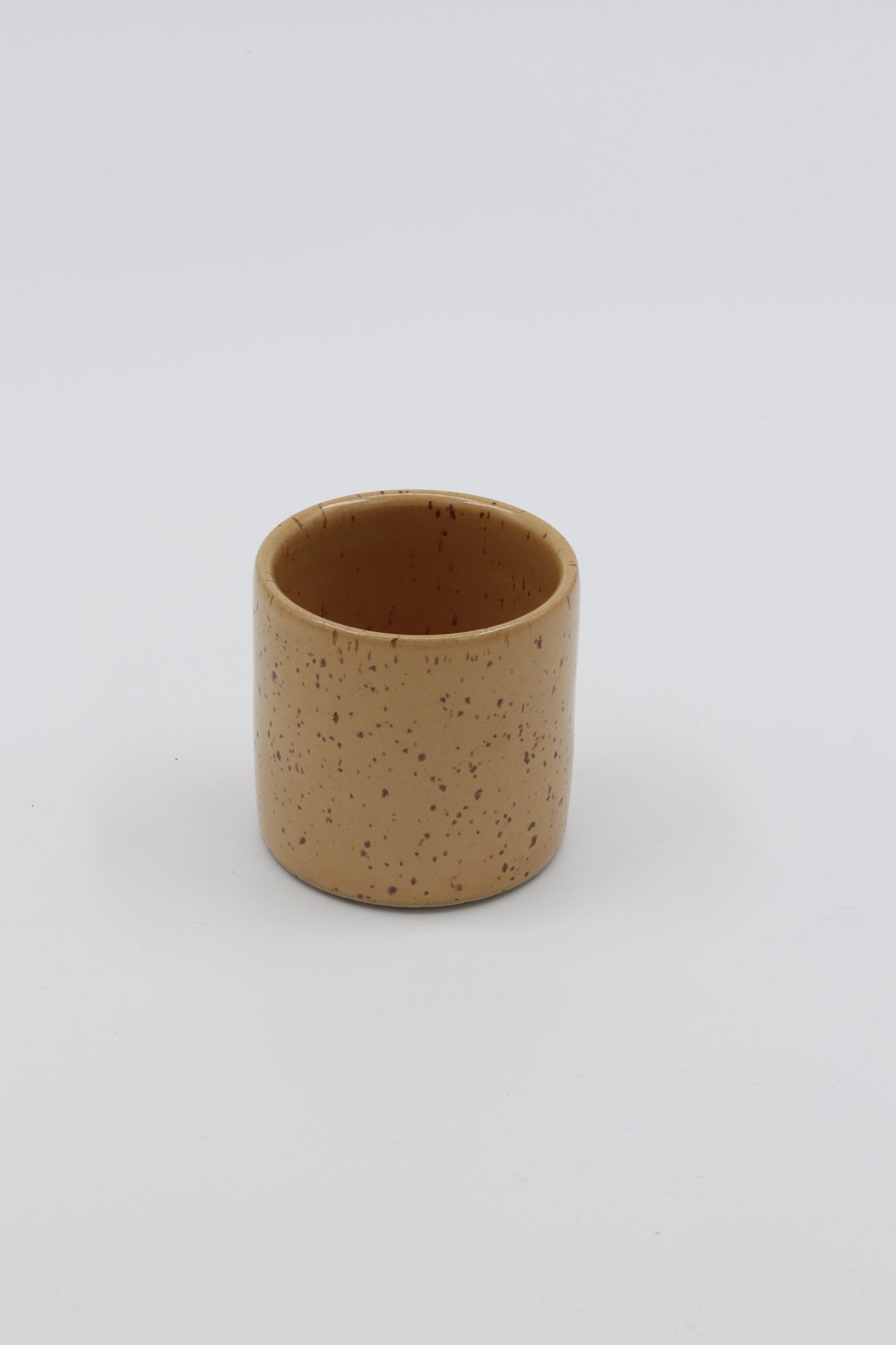 Koffiekopje oker spikkel #15